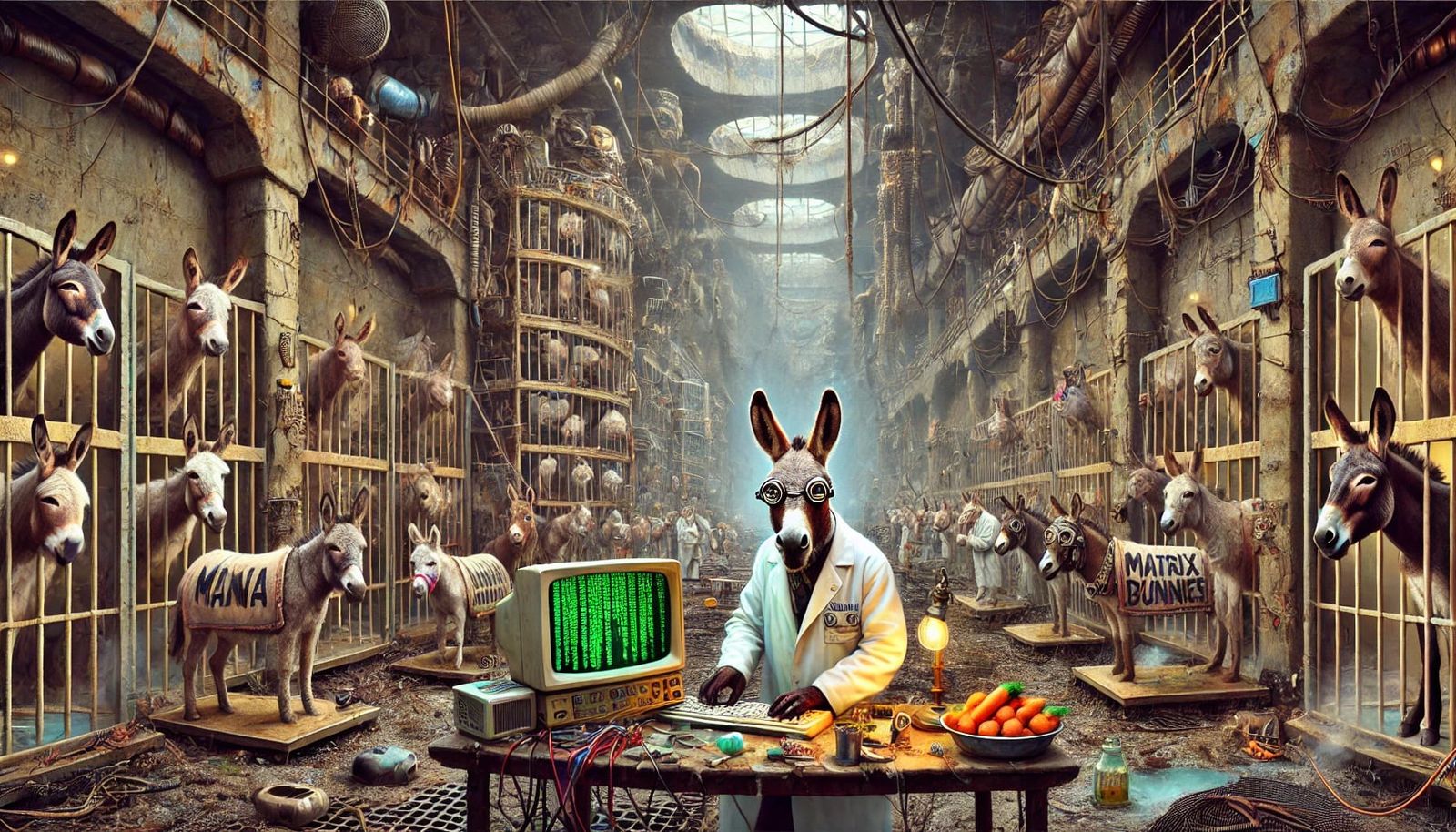 Carrots and Calculus: A Donkey’s Descent into Madness