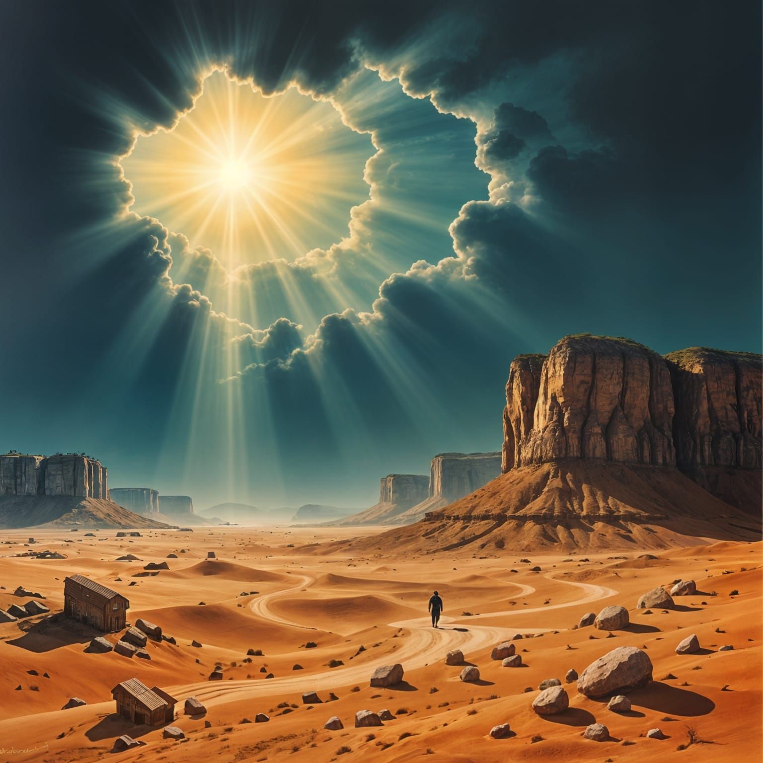 Hole in the sky  by @ThomasG