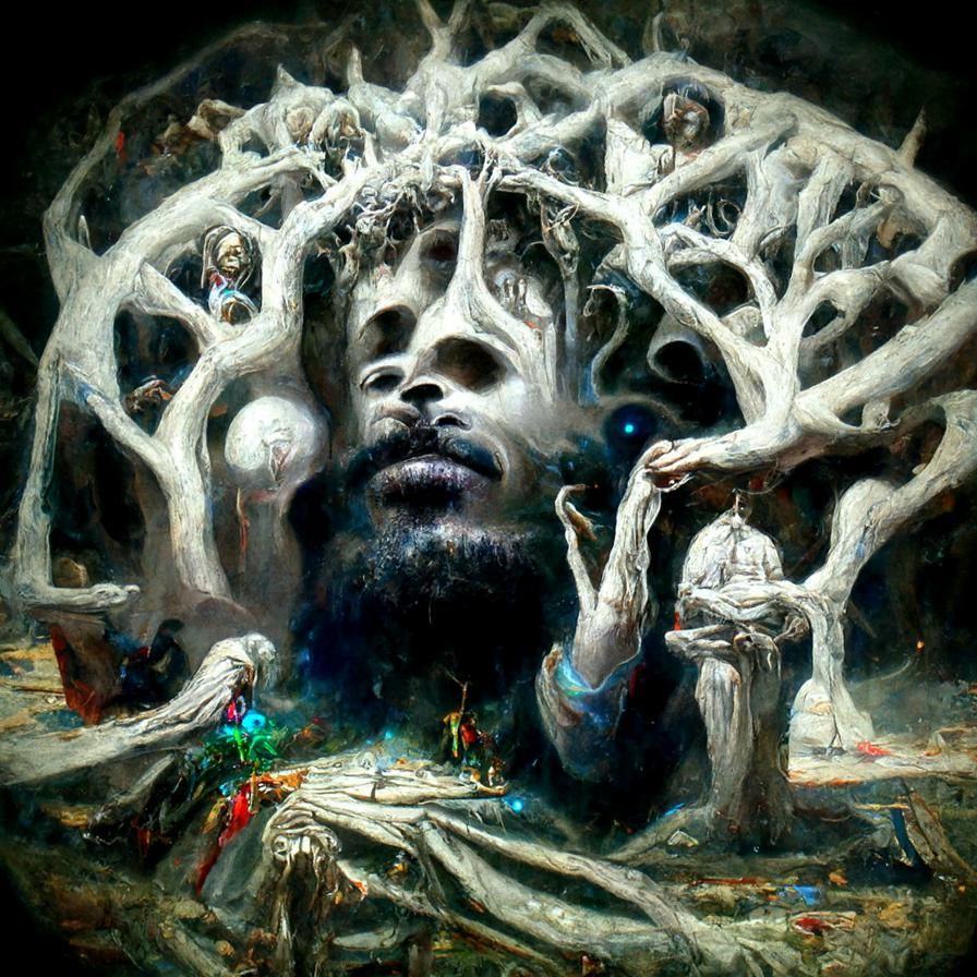 Man of Life practicicing his forms of knowledge and lyricism...