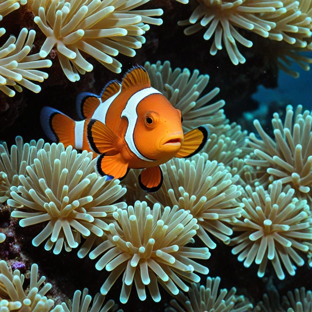 Clownfish   by @Violetvivi