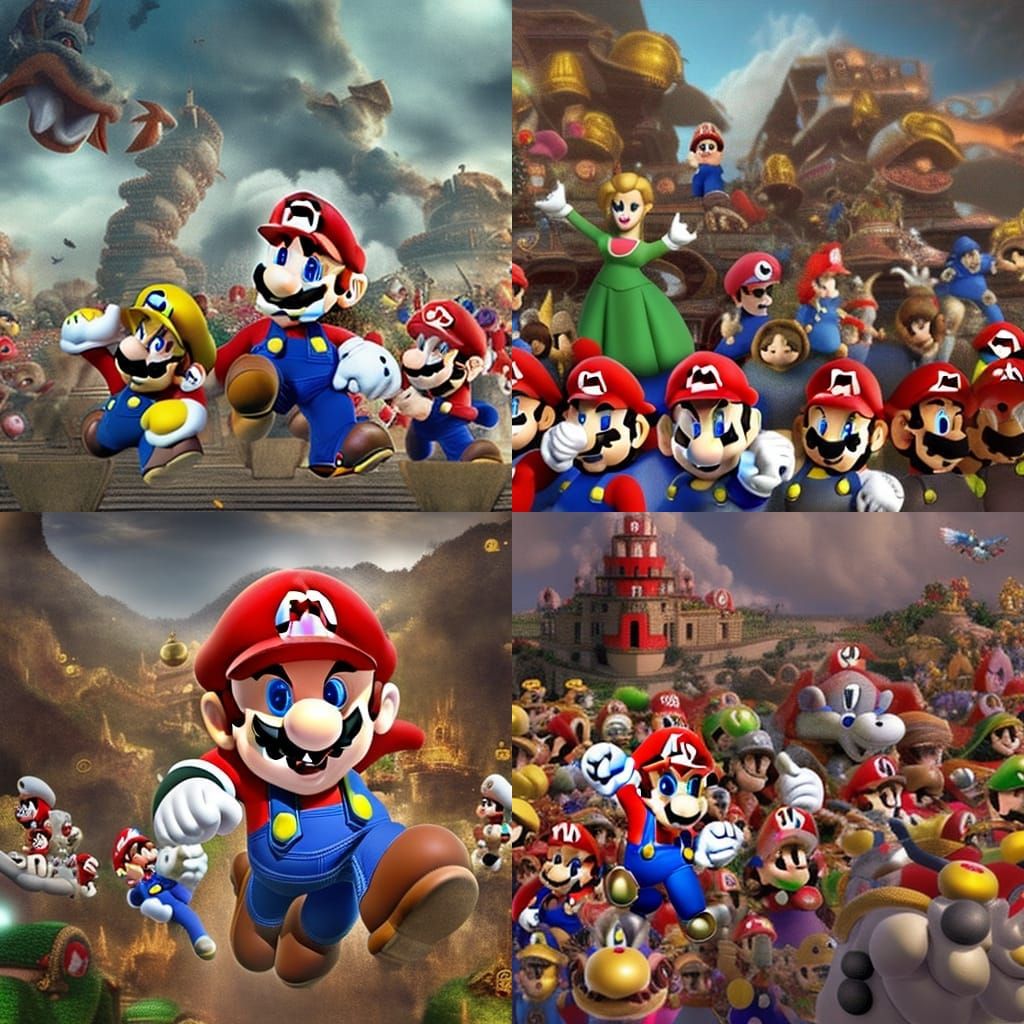 Mario army
