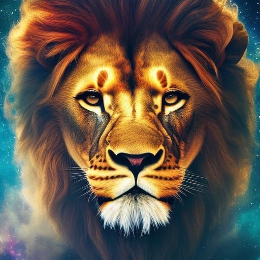 Lion - AI Generated Artwork - NightCafe Creator