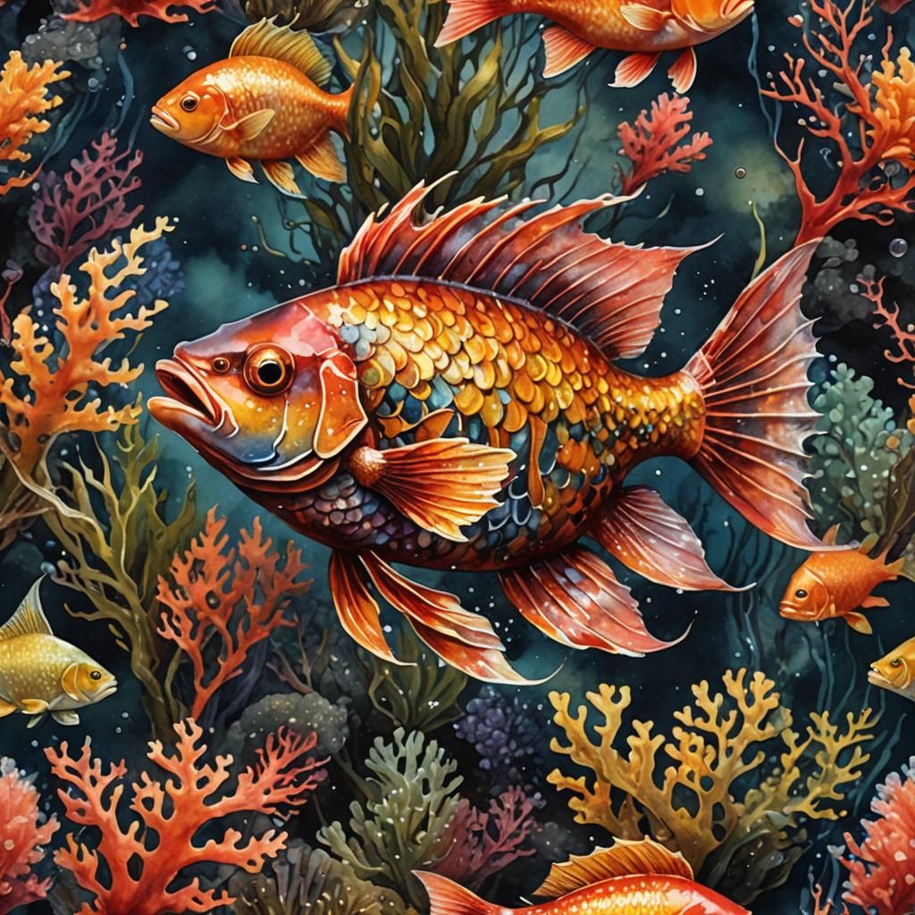 Golden fish