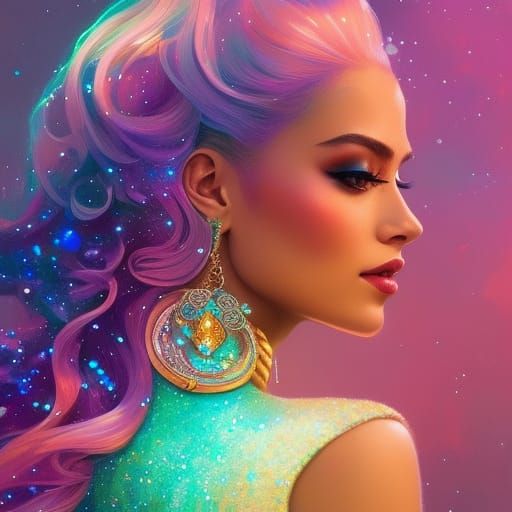 Princess Glitter Sparkles  by @Zabrie