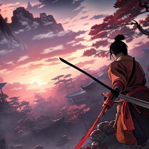 Sekiro shadows die twice - AI Generated Artwork - NightCafe Creator