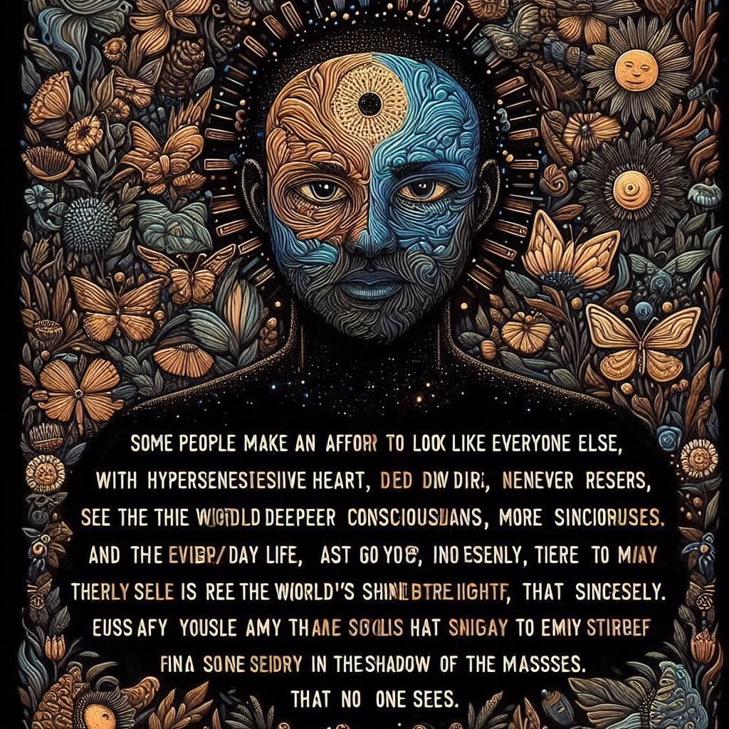 he world needs you just the way you are.