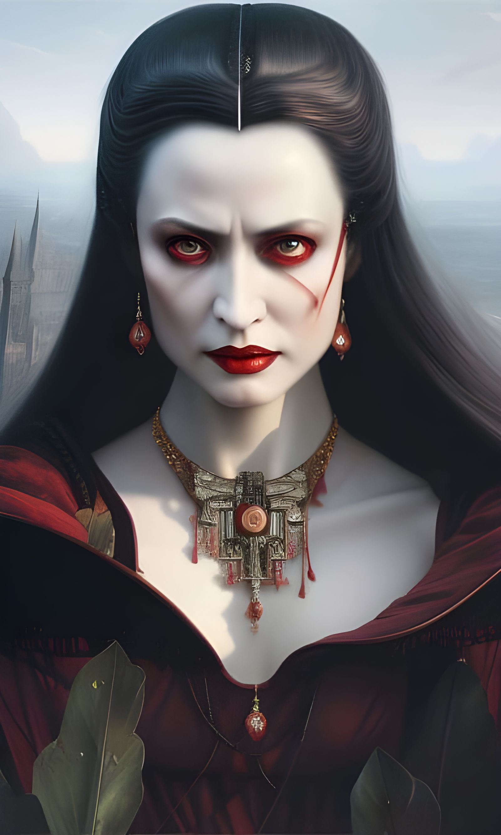 Dracula's bride - AI Generated Artwork - NightCafe Creator