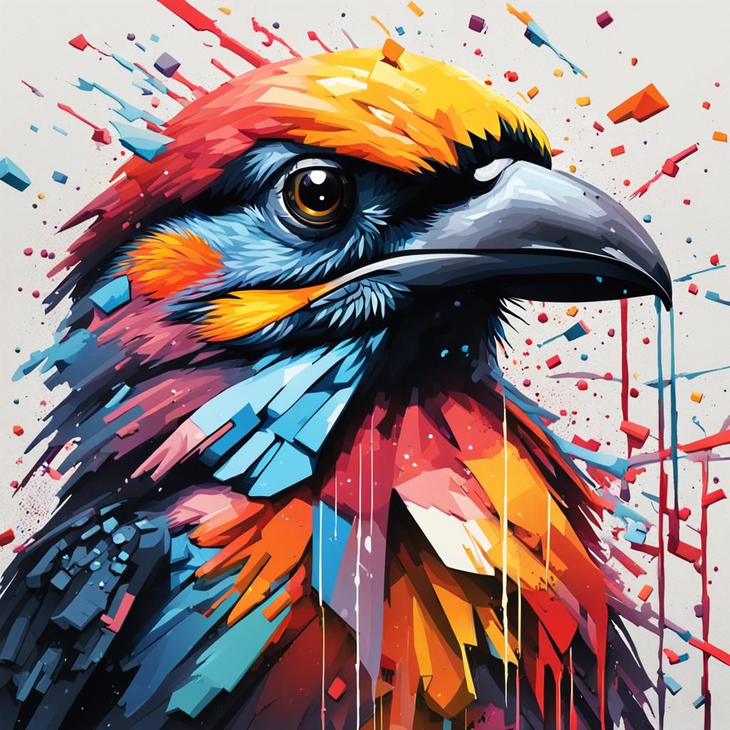 Portrait of bird