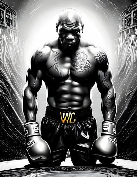 World Champion Mike Tyson - AI Generated Artwork - NightCafe Creator