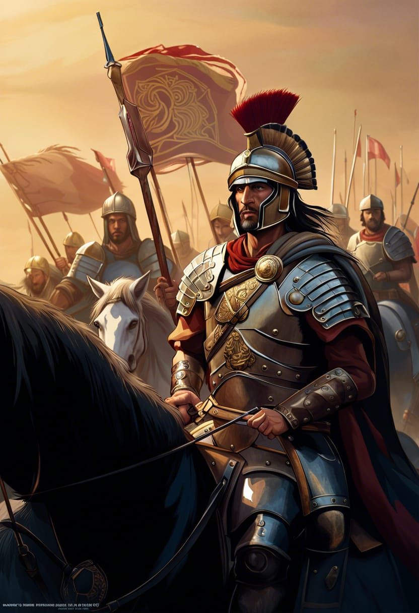Roman officer - AI Generated Artwork - NightCafe Creator