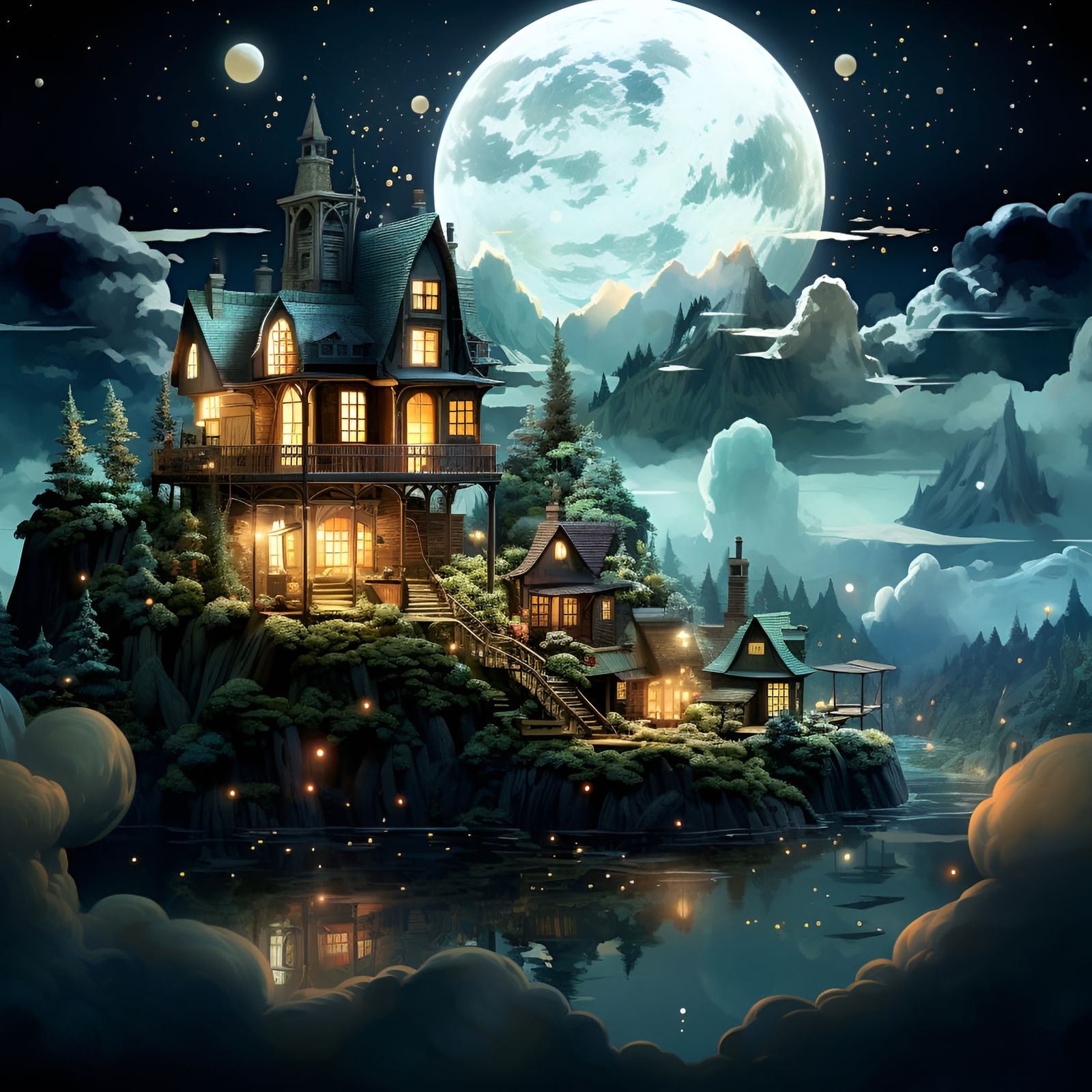 A house on the hill is a pretty big deal.