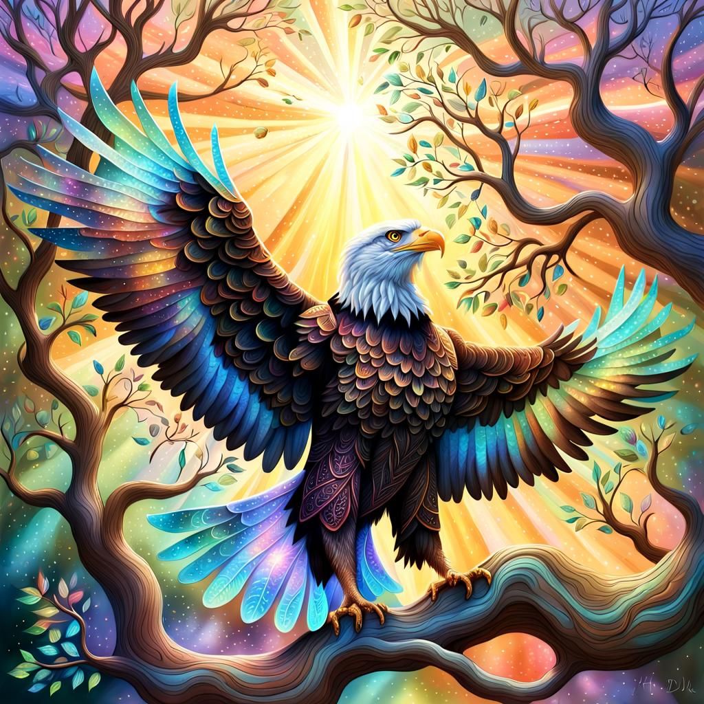 Colorful Eagle