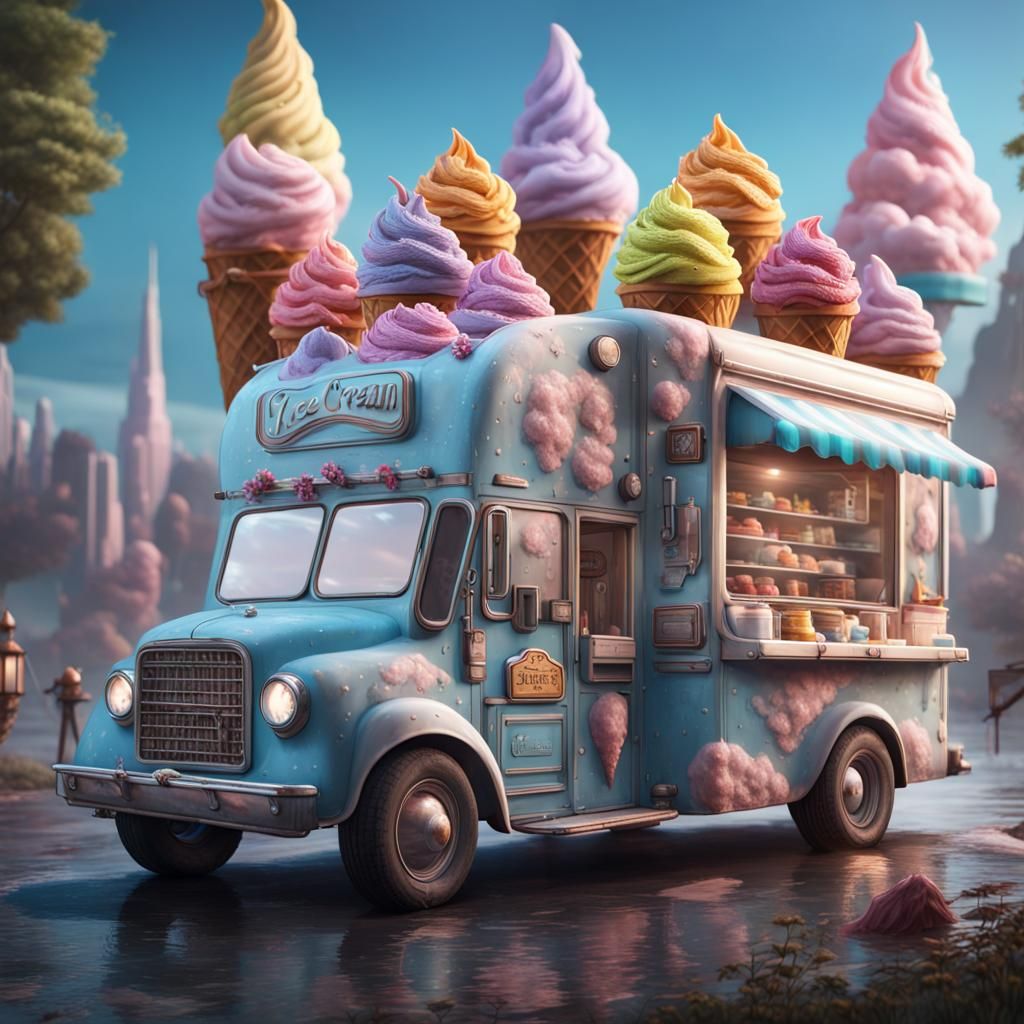 Ice cream truck