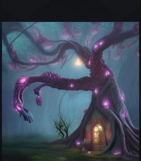 Bioluminescence Treant House