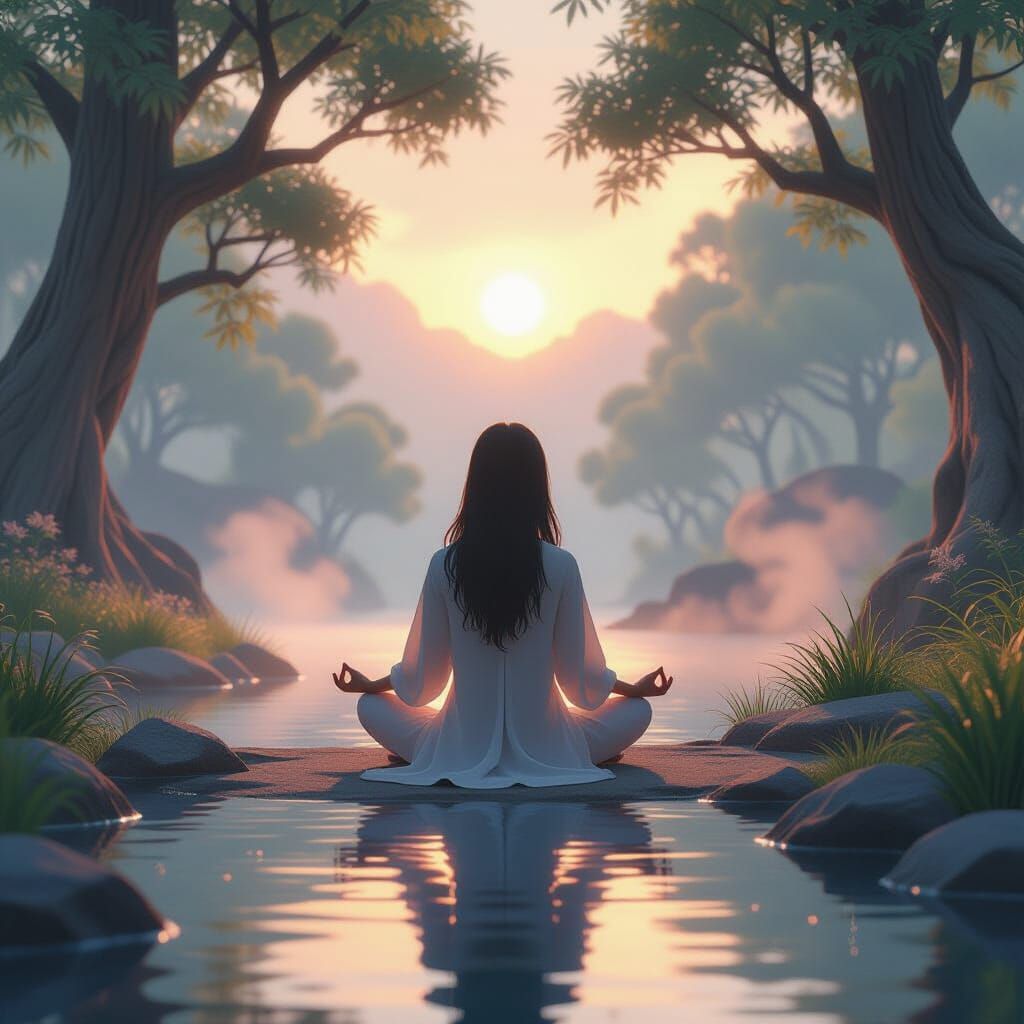 Inner peace   by @Yandere Pinkie