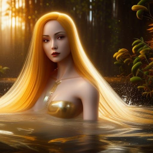 Swimming princess