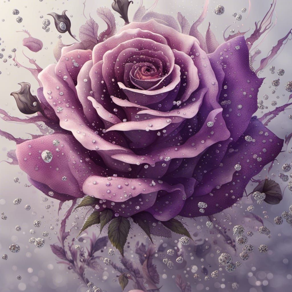 A Rose - AI Generated Artwork - NightCafe Creator