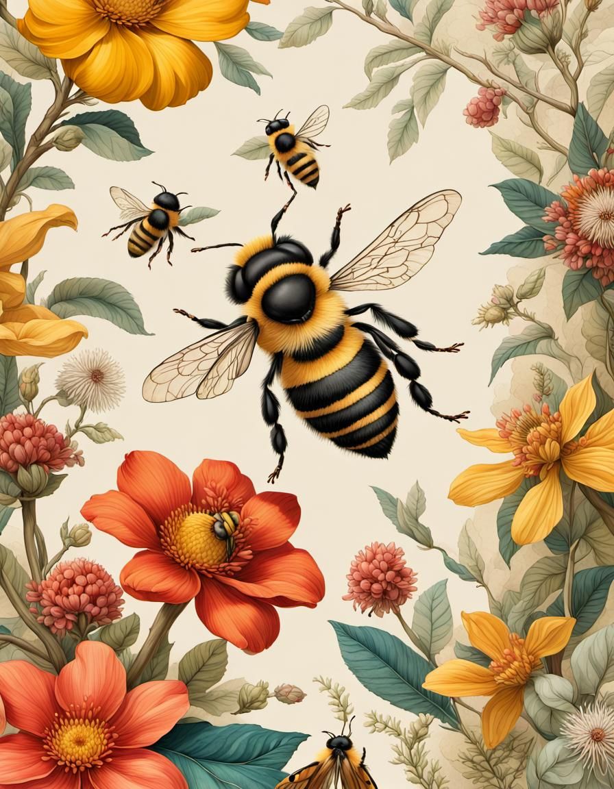 Pollinators  by @Rose