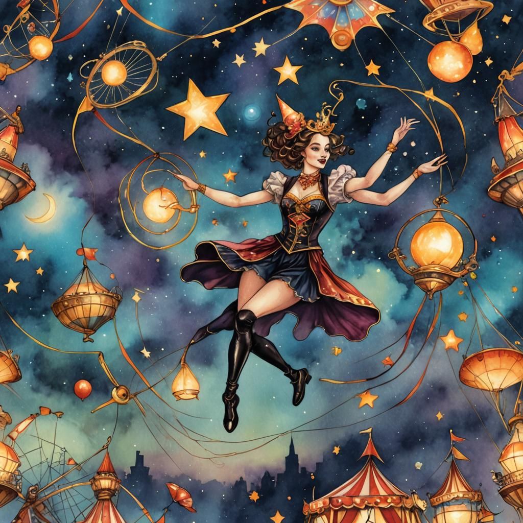 -Funambulist, Aerialist, Animal-Trainer, Juggler, Ring-Leade...