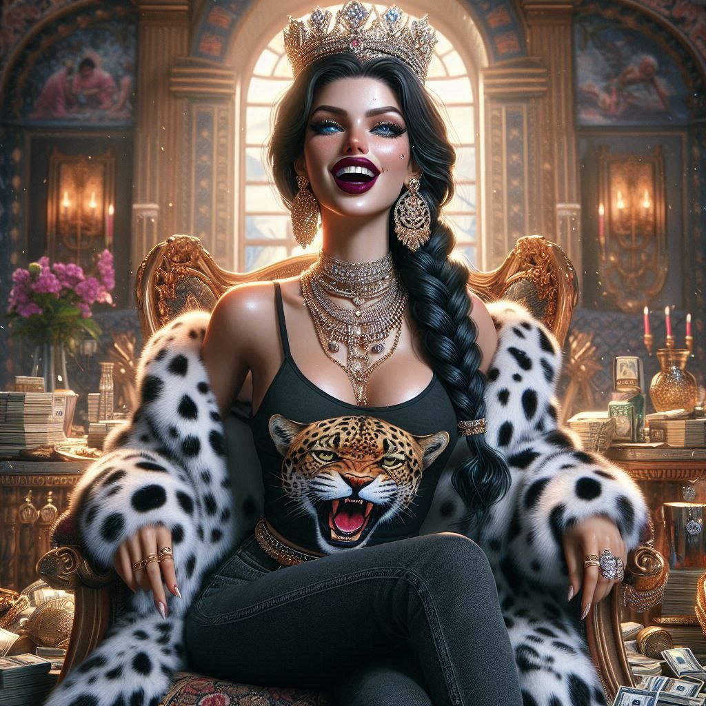 happy laughing crime Queen