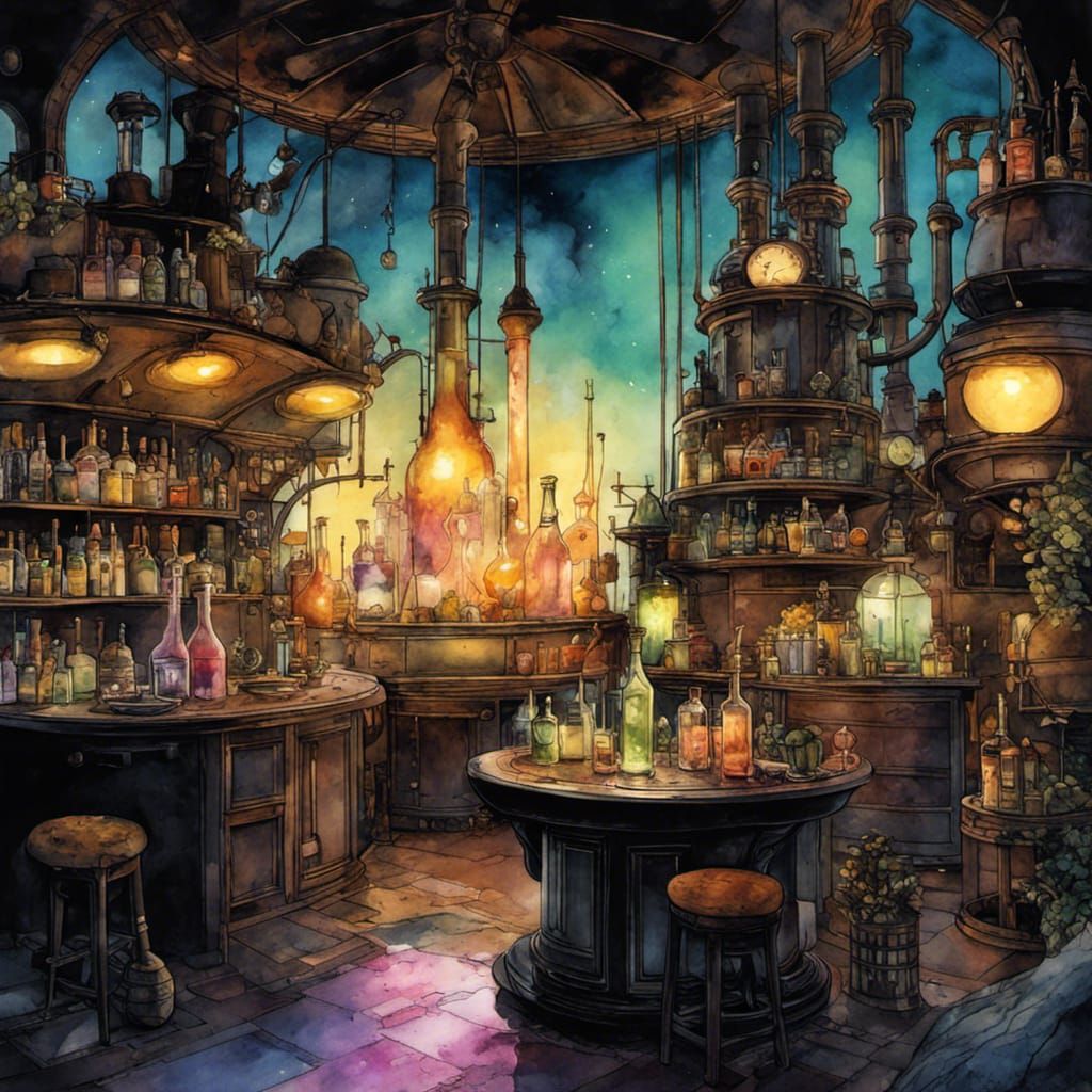Alchemy Lab  by @Call me Bubbe