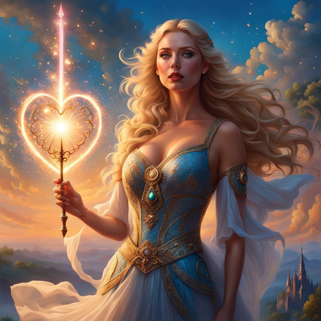 Sorceress of love, sorceress of sadness, Sorceress of the so...