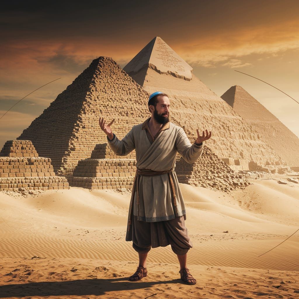 Ancient Jewish Scholar Explains Pyramid Construction in Dese...