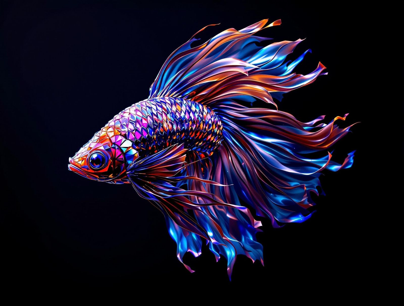 Chromatic Betta  by @Colin Davis
