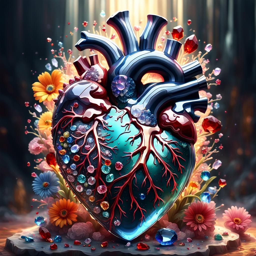 Gem's heart  by @HecateWayne