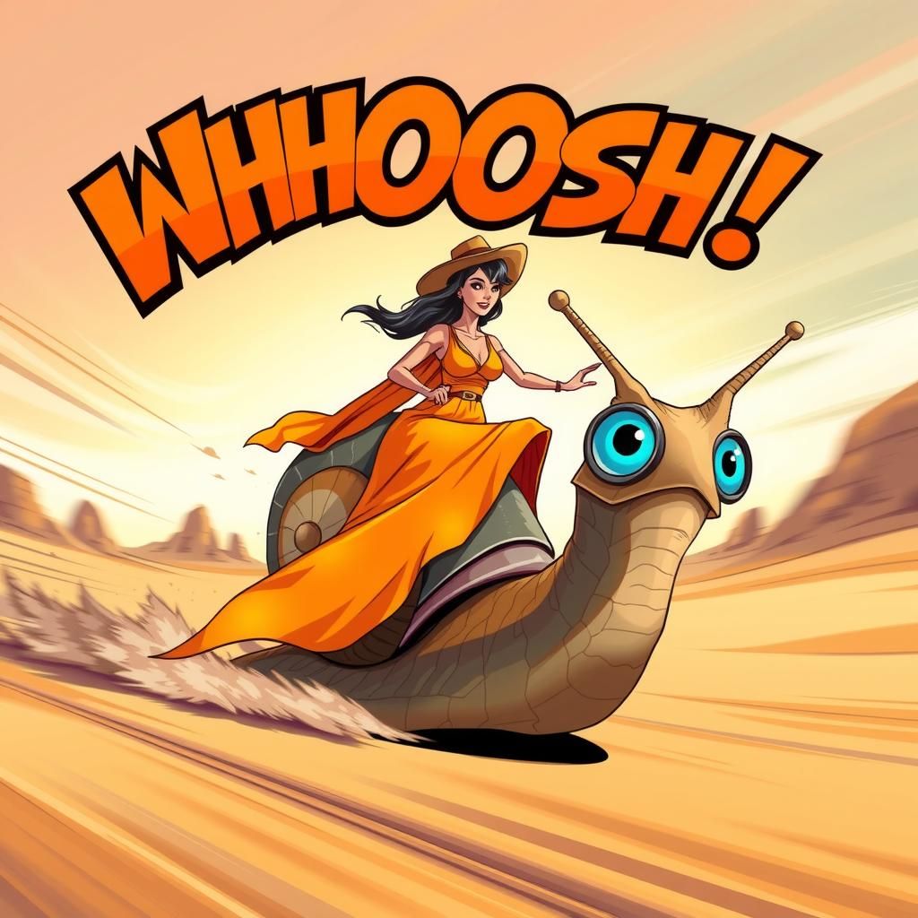 Snail ride  by @Sarati