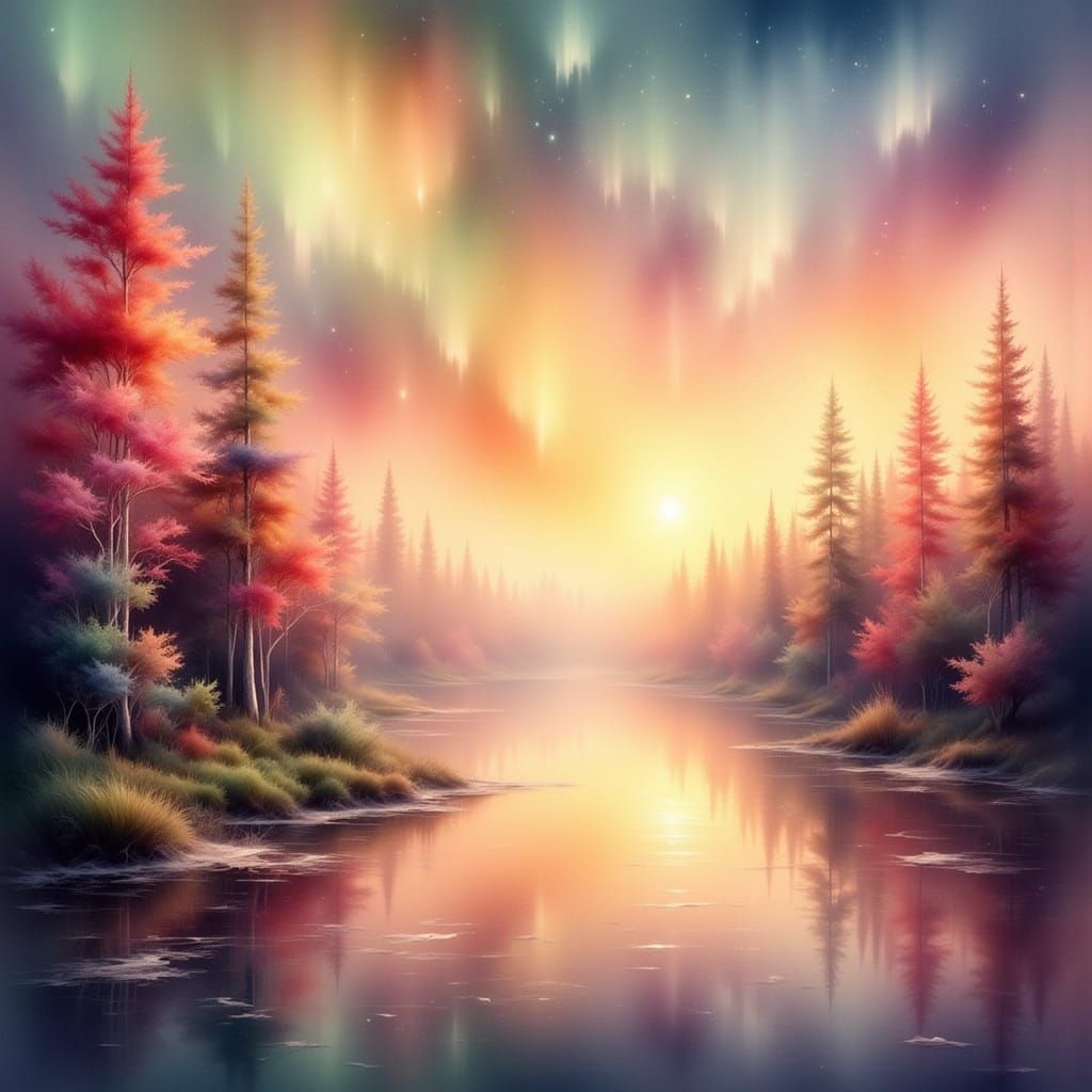 Dreamy forest stream  by @Jenn