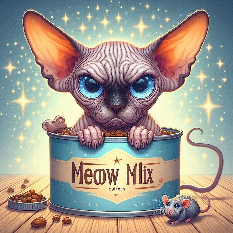 I want to eat right meow...