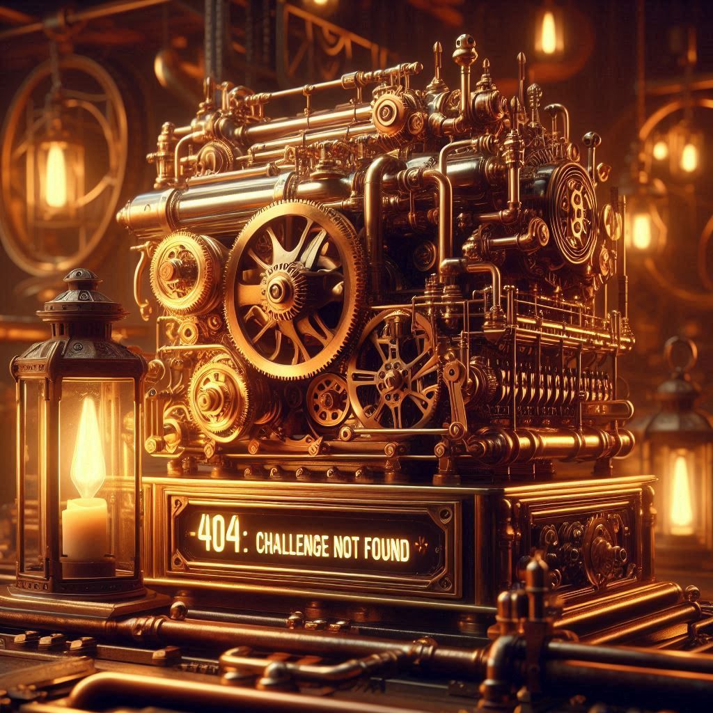 404: Challenge not found Steampunk