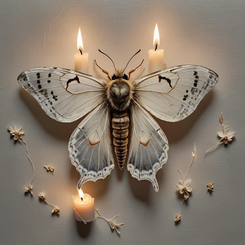 "Do candles pity moths?" "Or moths candles when the wind blows them out