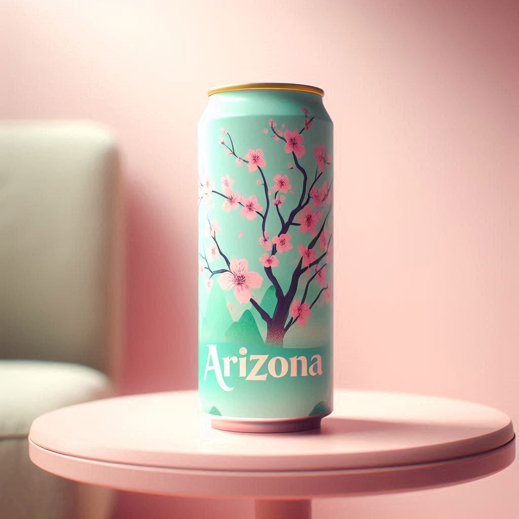 Can Art Inspired by Arizona Green Tea (Open Prompt!)