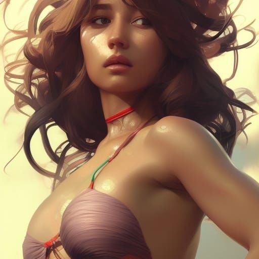 bikini girl