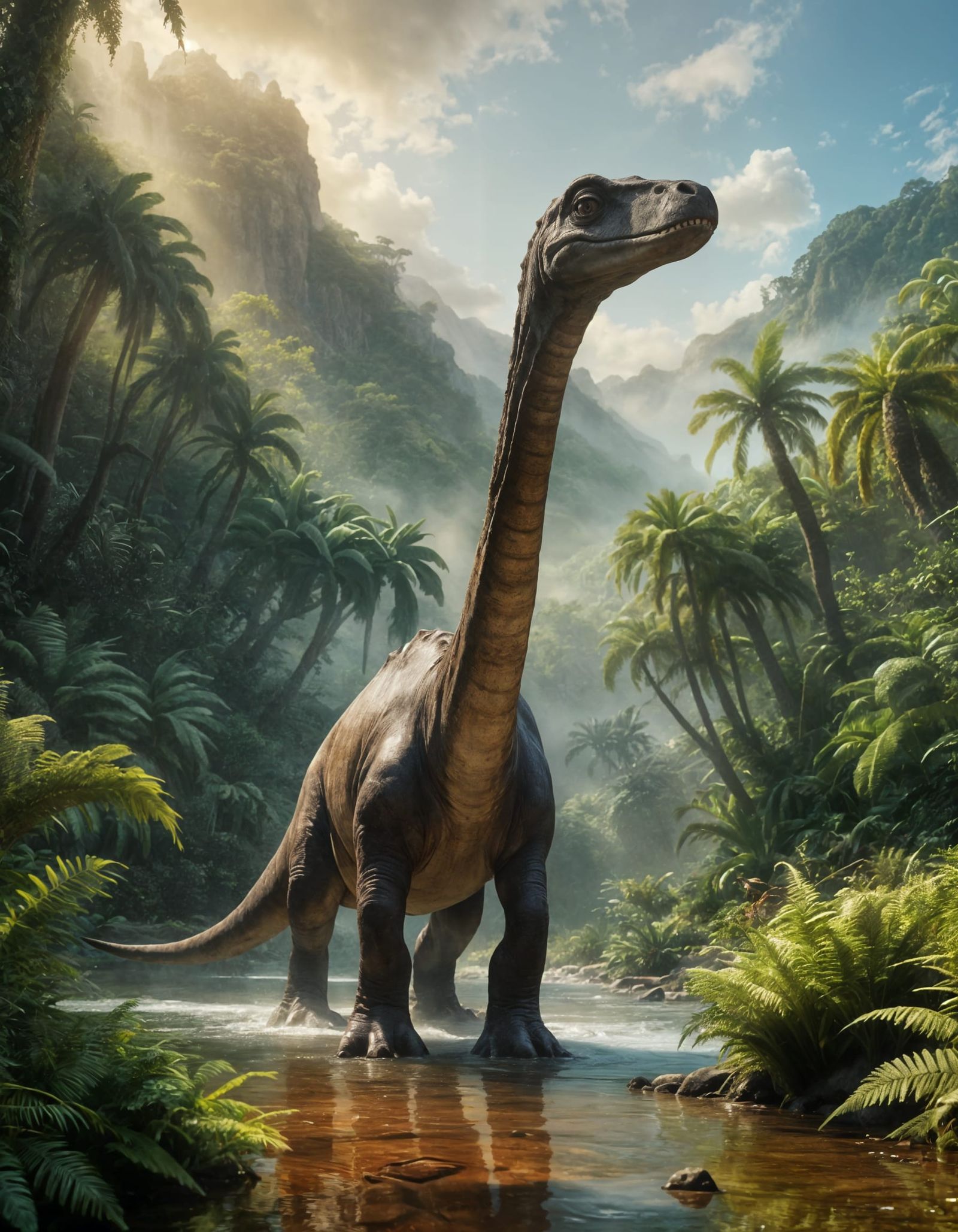 Gentle Diplodocus  by @Kynes