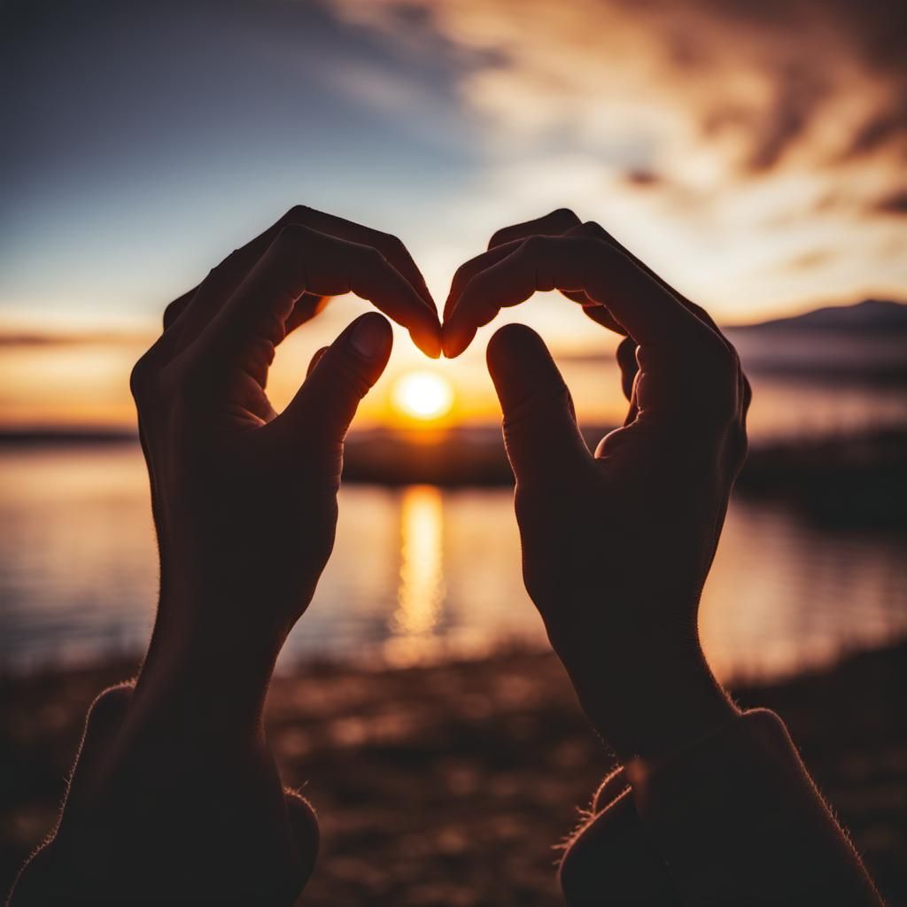 Hands heart