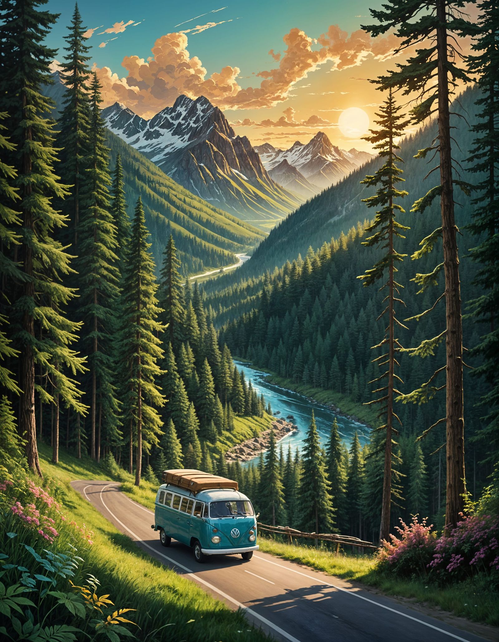 Rocky Mountain Road Trip  by @Saturn