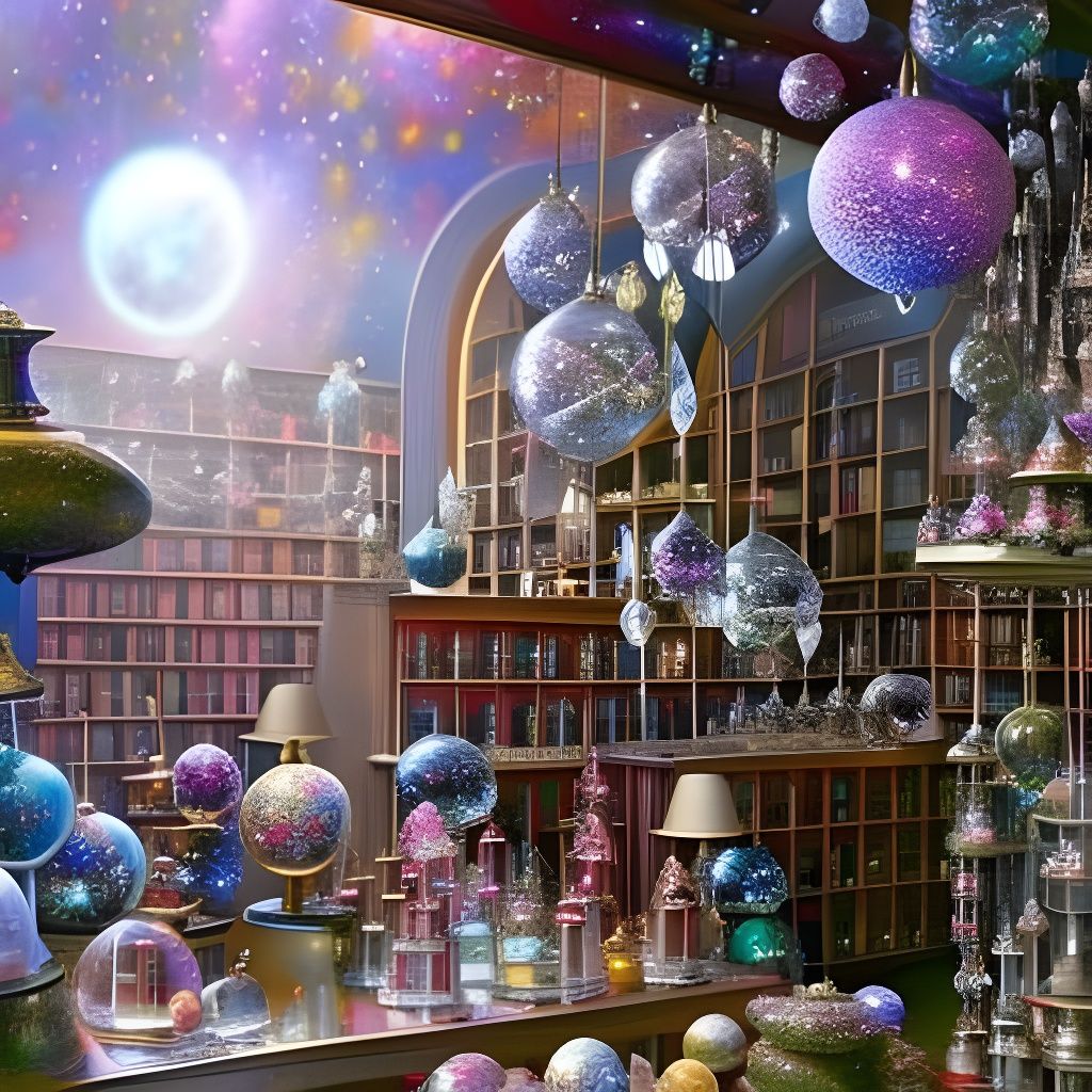 Crystal and Crystal Ball Shop  by @TabbyCatXIII