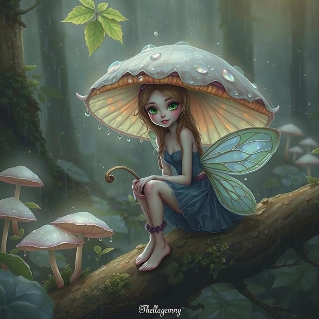 Mushroom fairy