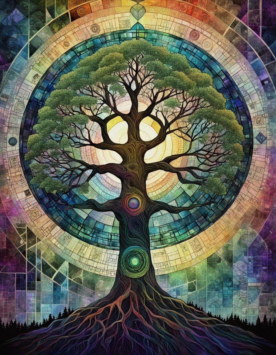 The Sacred Tree  by @Doomblob