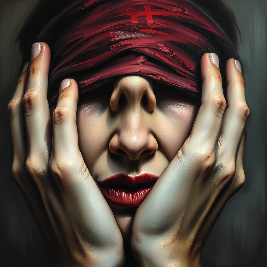 So that's how it works...they say when one sense fails (sight) the others compensate...apparently with TWO noses  by @Ride the Wind DM