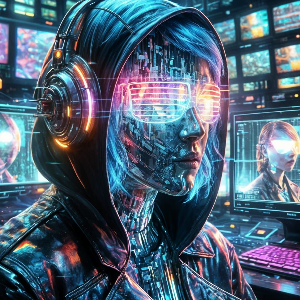 Glitched.  by @Gaile