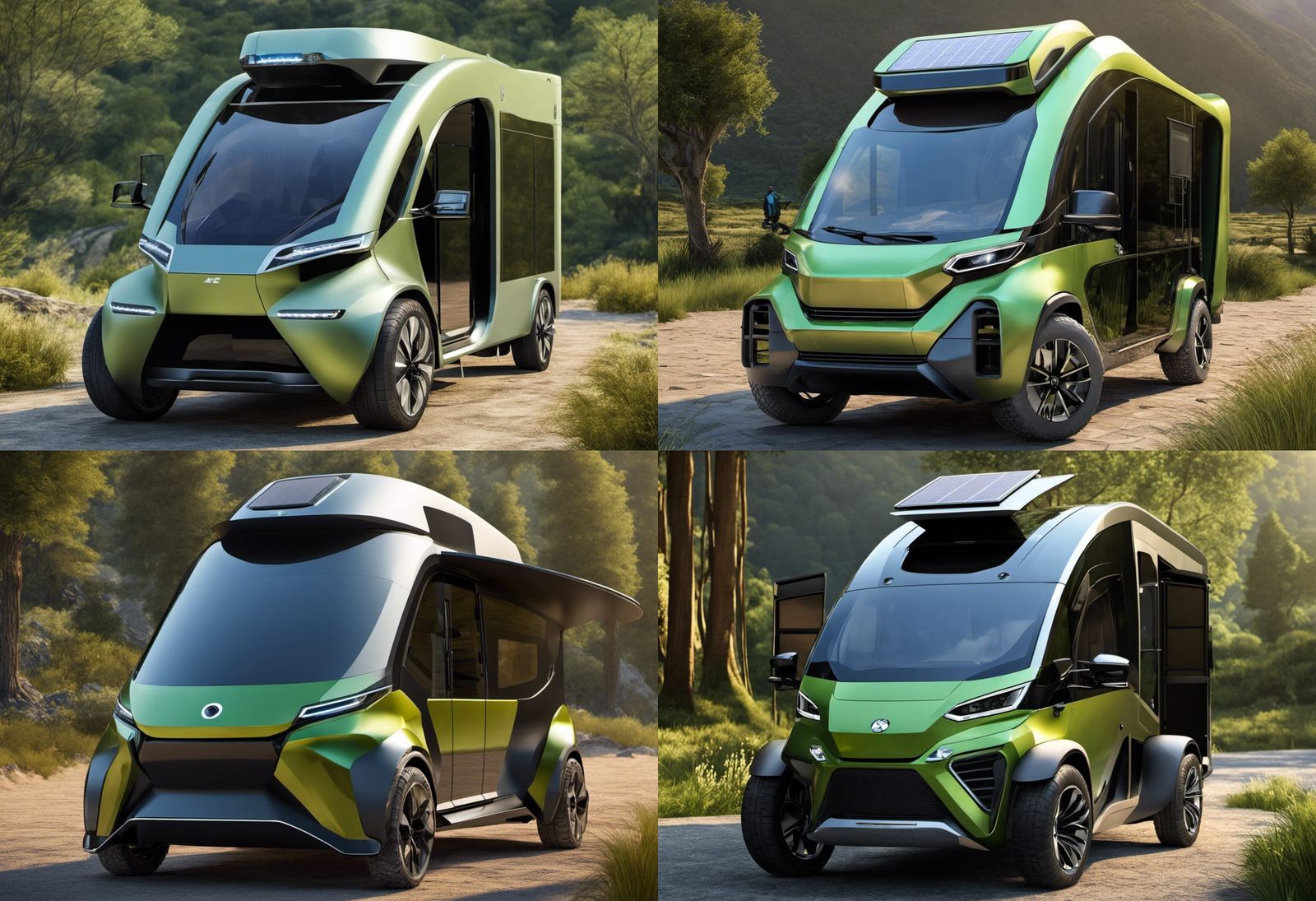 Hybrid Solar Compact RV