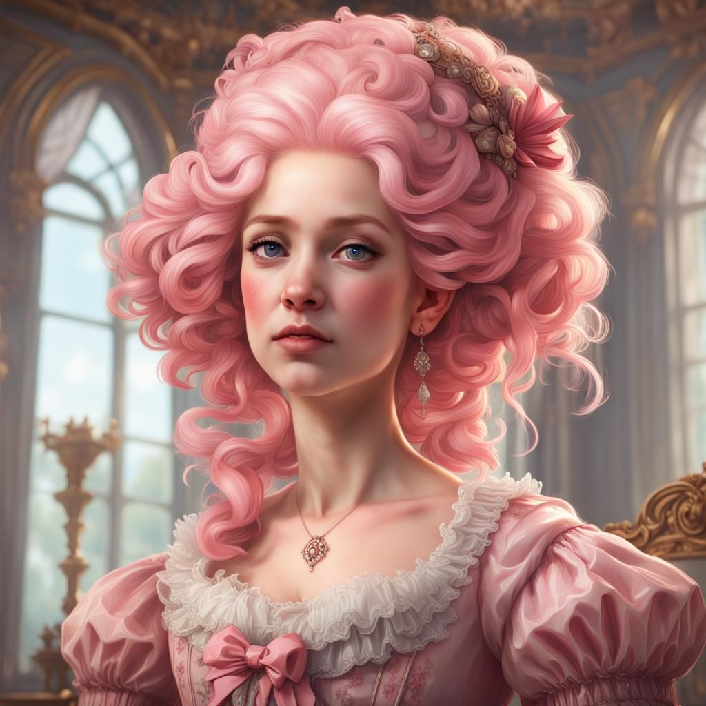 Little Marie Antoinette - AI Generated Artwork - NightCafe Creator