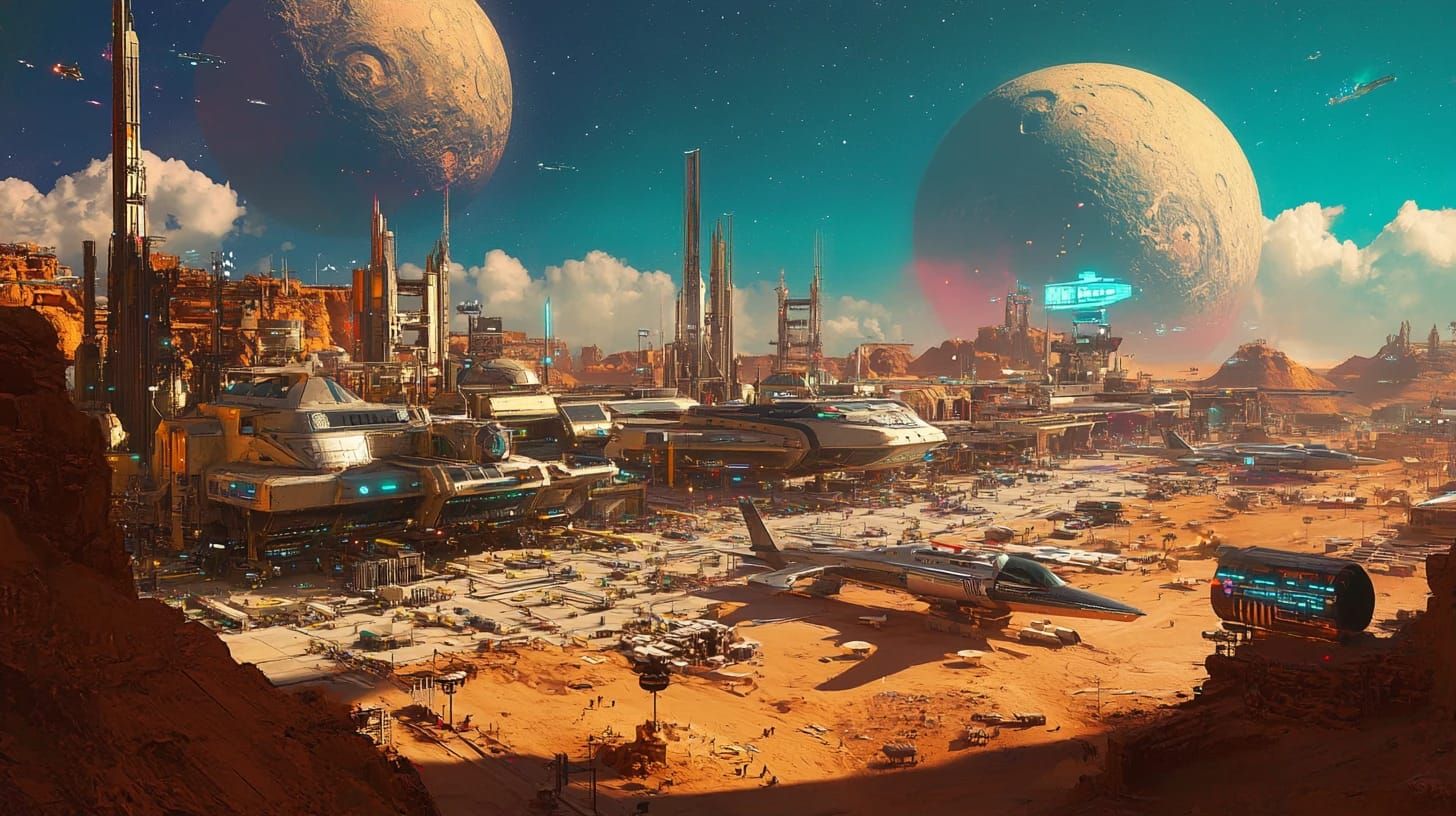 Desert Planet Spaceport