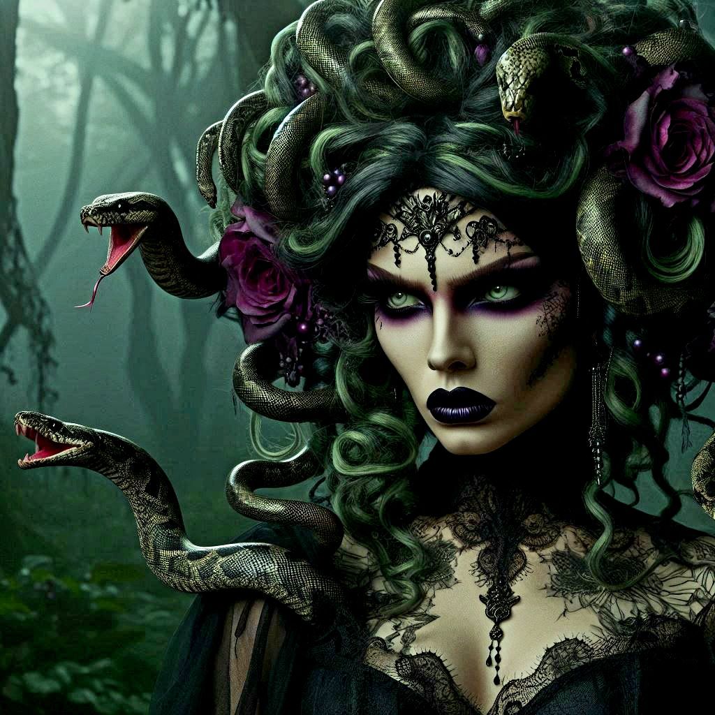 Goth Medusa