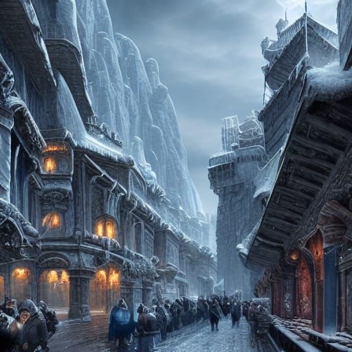 The ice city