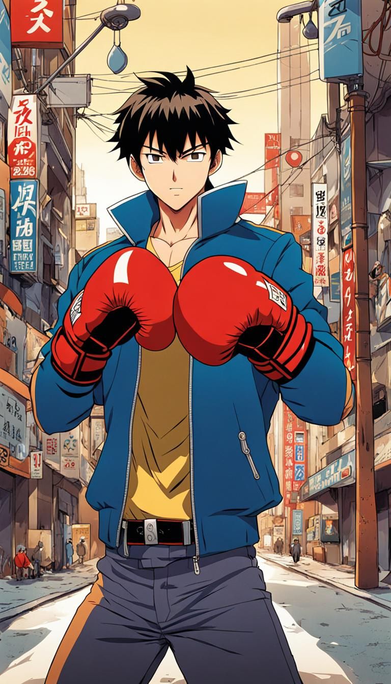 Anime Hot Boxer